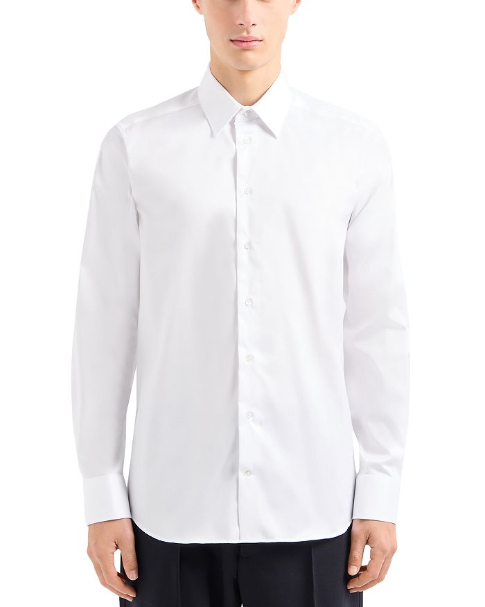 

Нью-Йорк Классическая Рубашка Emporio Armani, белый