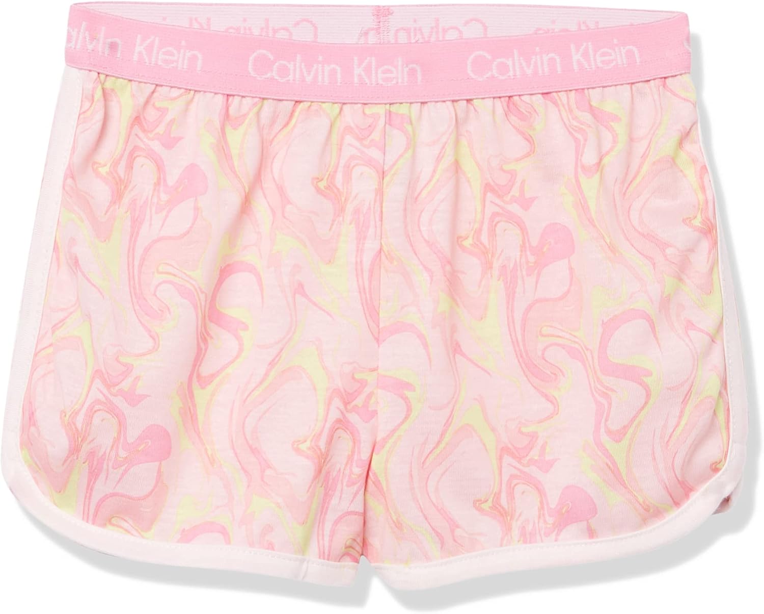 Детская пижама Calvin Klein для девочек, верхняя и нижняя часть, одежда для сна, Ck Swirl (700) — фото 3