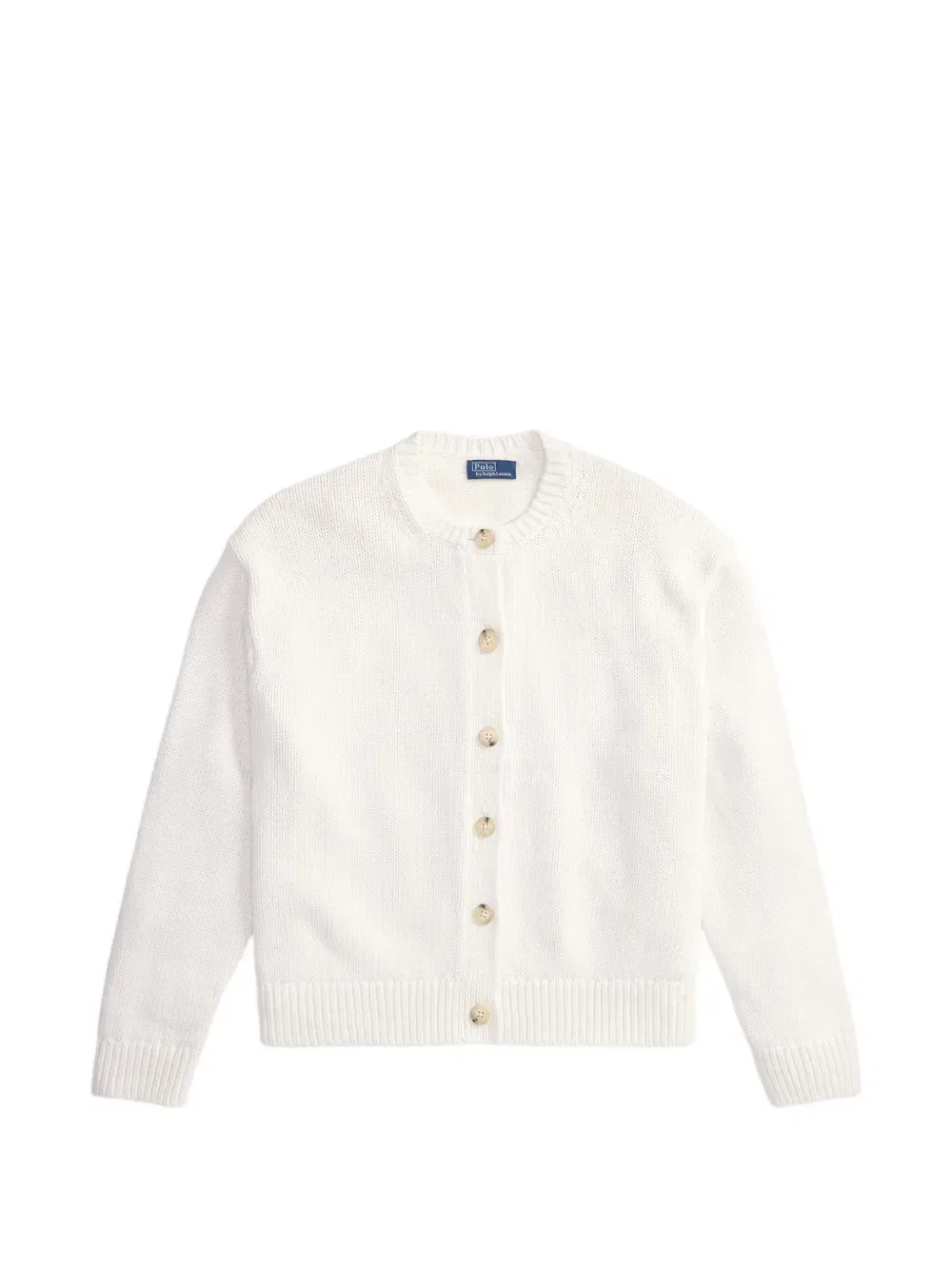 Кардиган на пуговицах Polo Ralph Lauren, белый