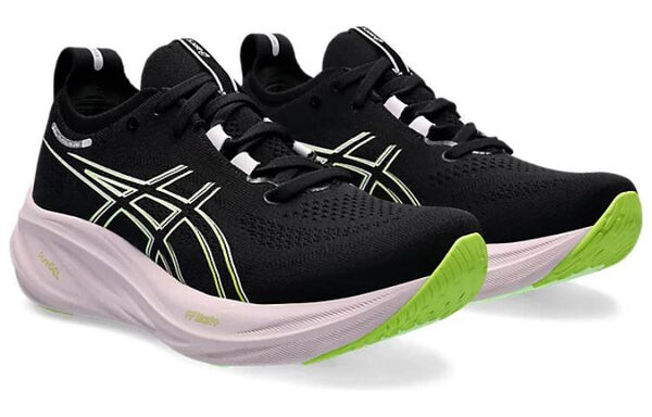 Кроссовки гель нимбус 26 Asics, черный — фото 4