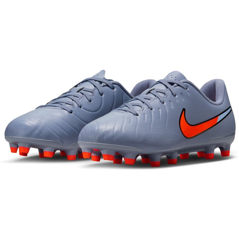 Футбольные бутсы для газона jr legend 10 club fg/mg Nike, мультиколор — фото 4