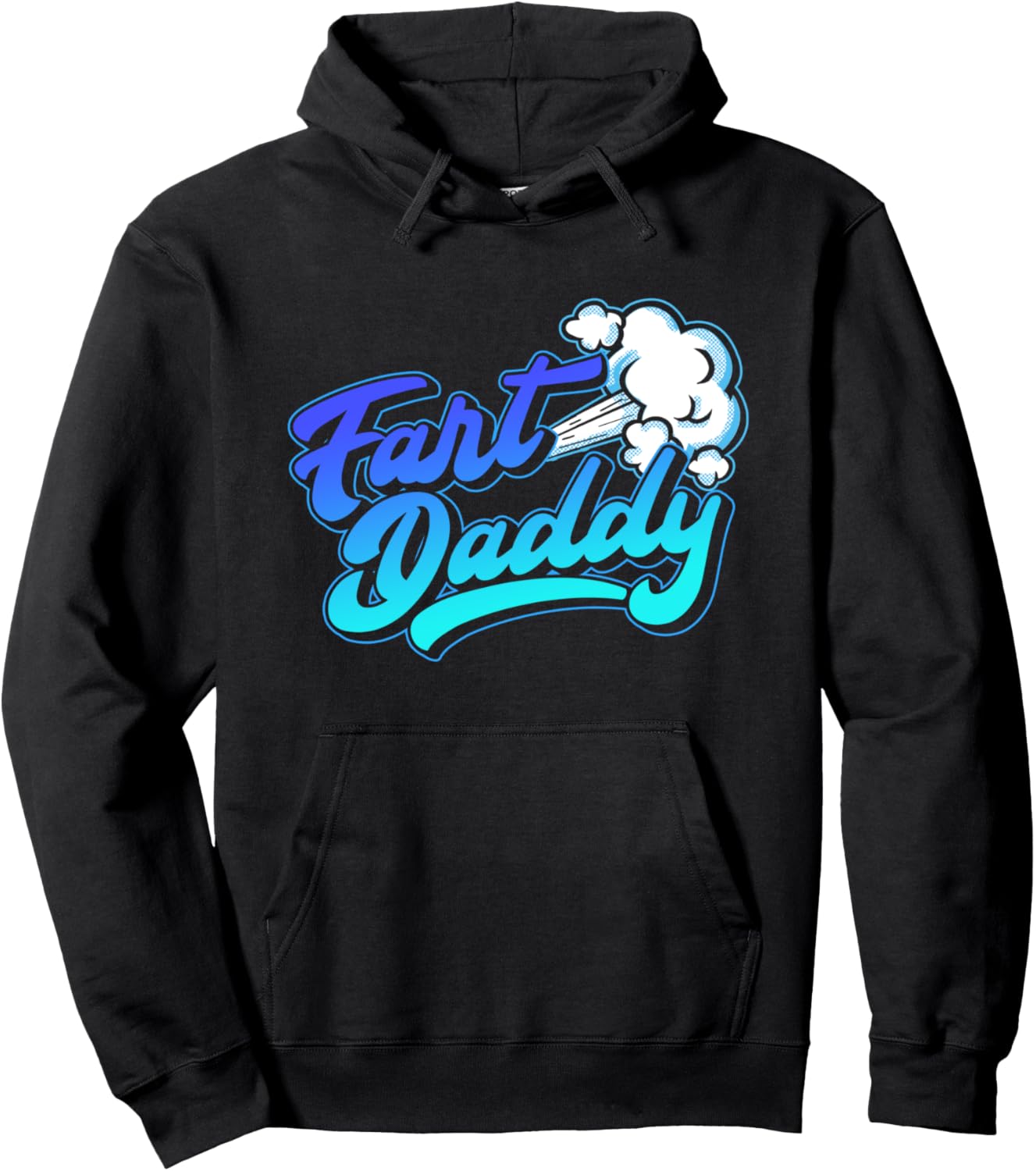 

Забавная винтажная толстовка с логотипом Папа-пердун из 70-х, ретро-стиль The Thrillmatic, черный