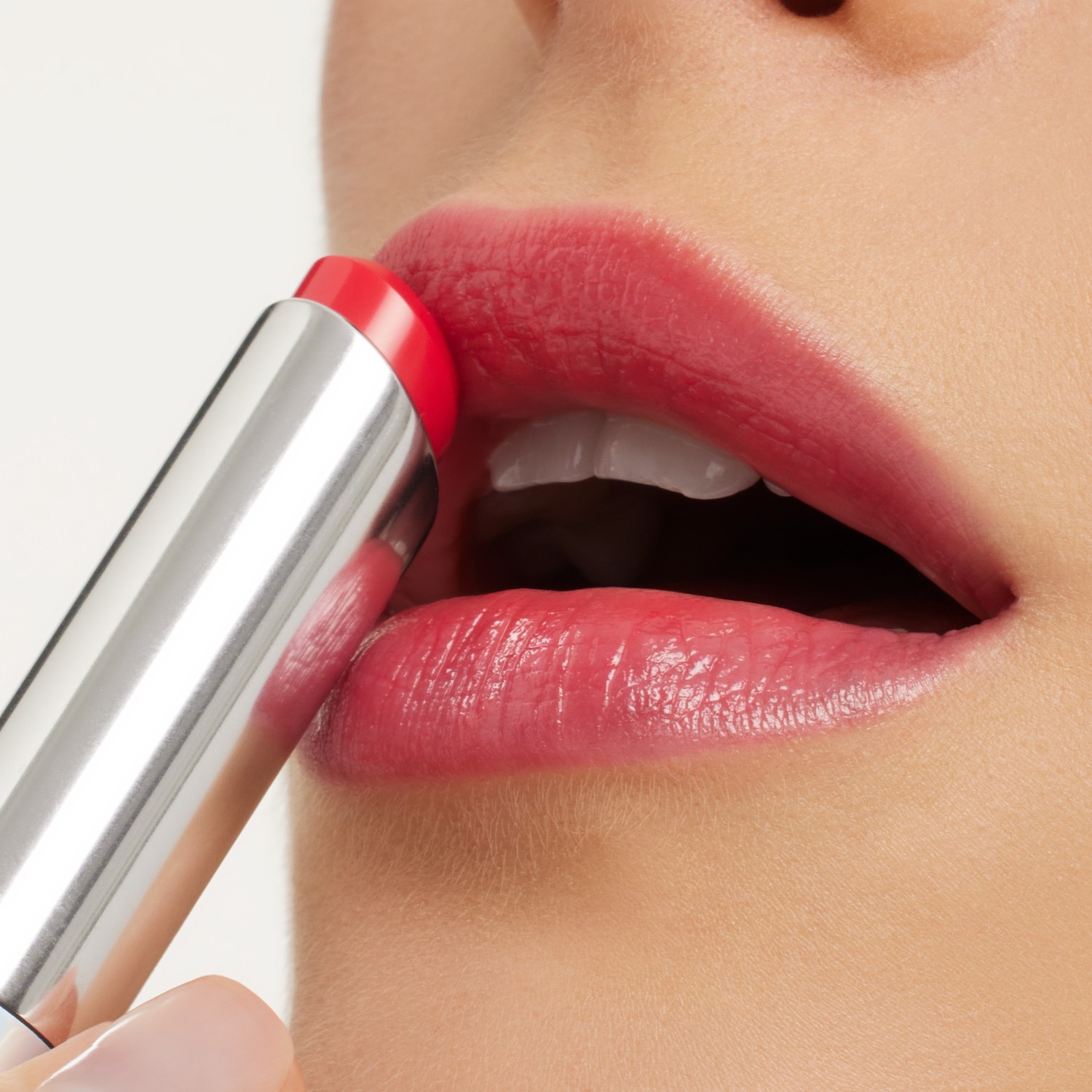 Бальзам для губ glow play blush glow play lip balm Mac, banter, вес 3.14 гр. — фото 3