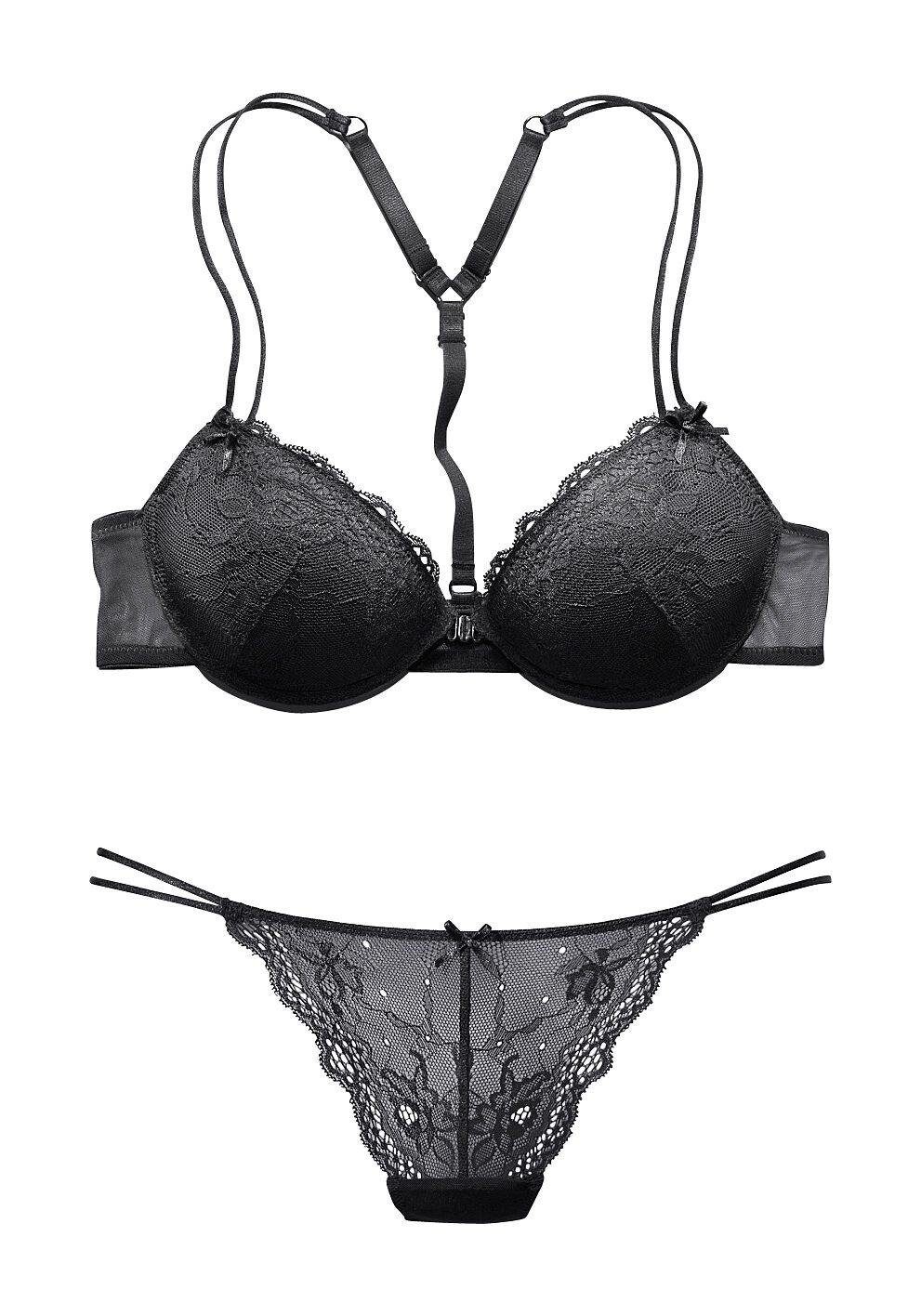 

Бюстгальтер пуш ап Mel Rose Set:, черный
