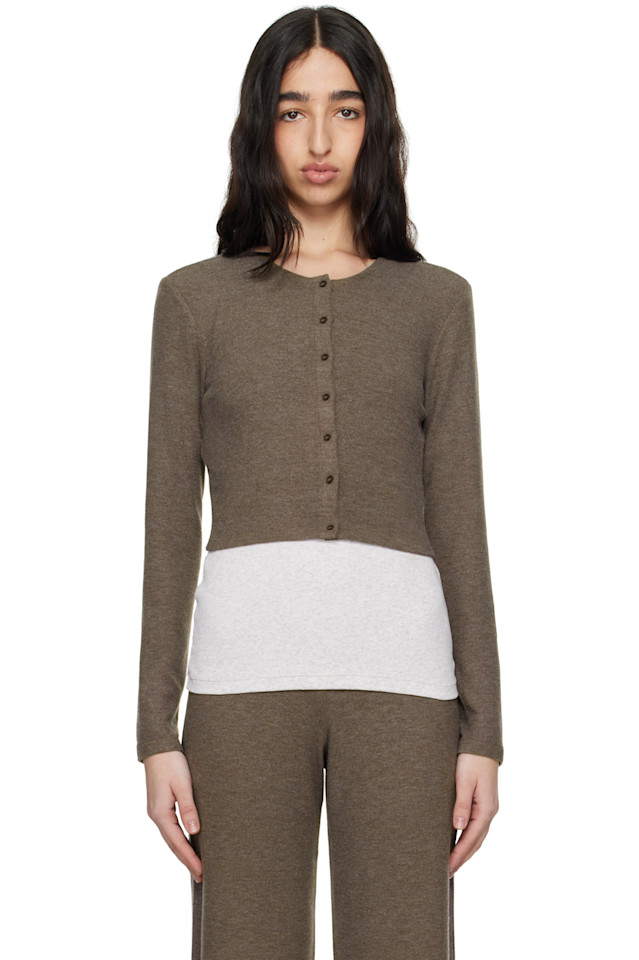 

Кардиган Lauren Crop II Leset, коричневый