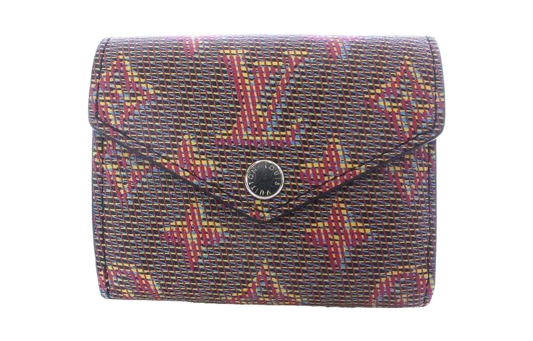 

LOUIS VUITTON Женский бумажник из телячьей кожи коричневый