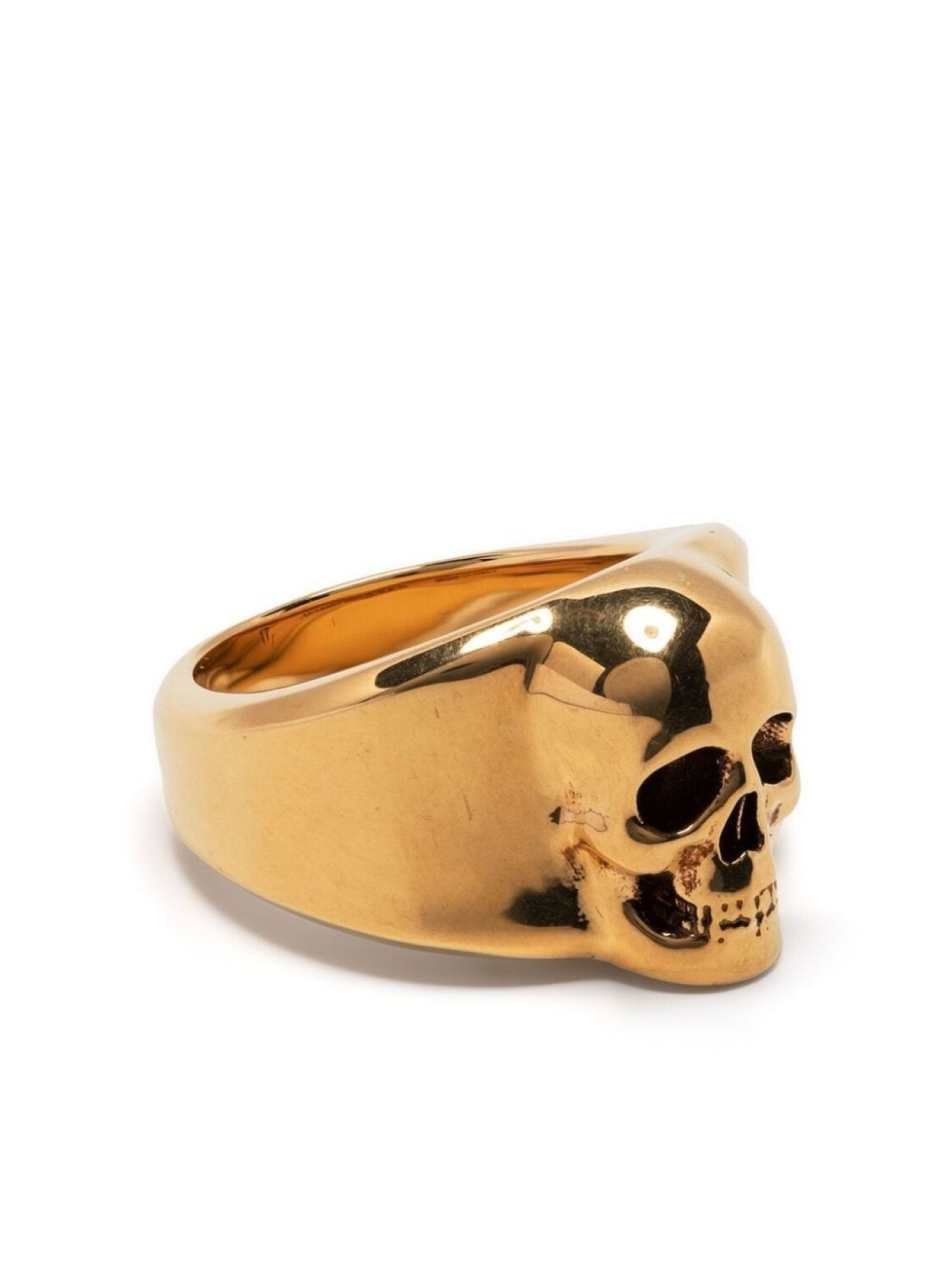 

Кольцо с декором Skull Alexander McQueen, золотой