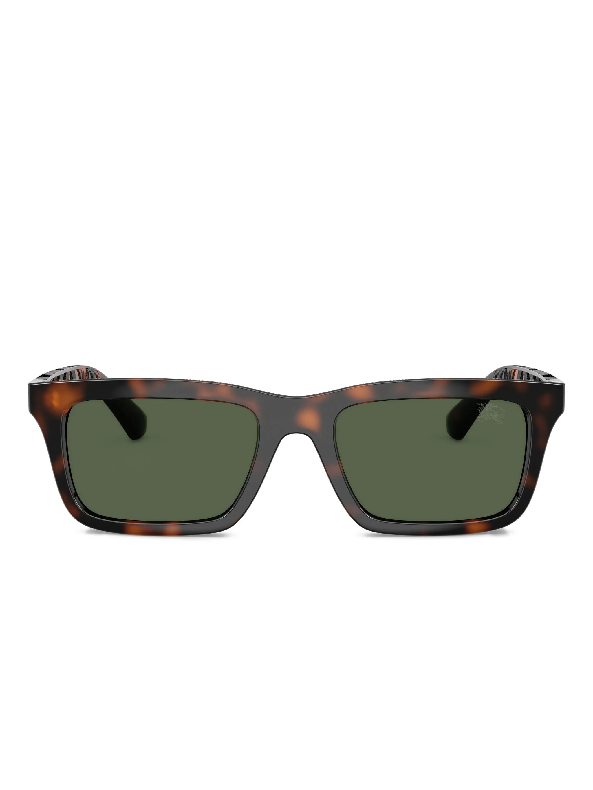 

Солнцезащитные очки в квадратной оправе Burberry, коричневый