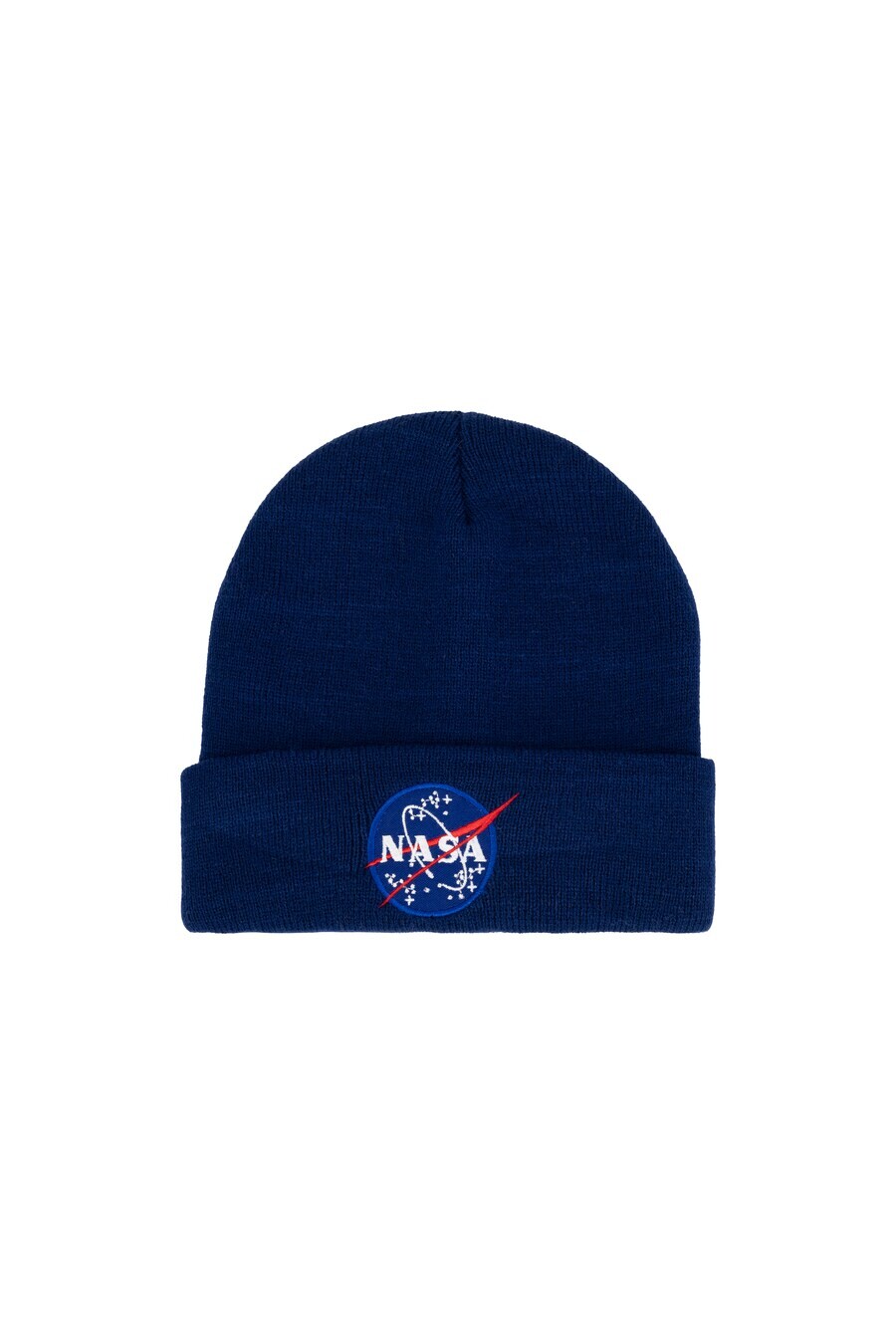 

Шапка ALPHA INDUSTRIES Beanie Nasa, синий