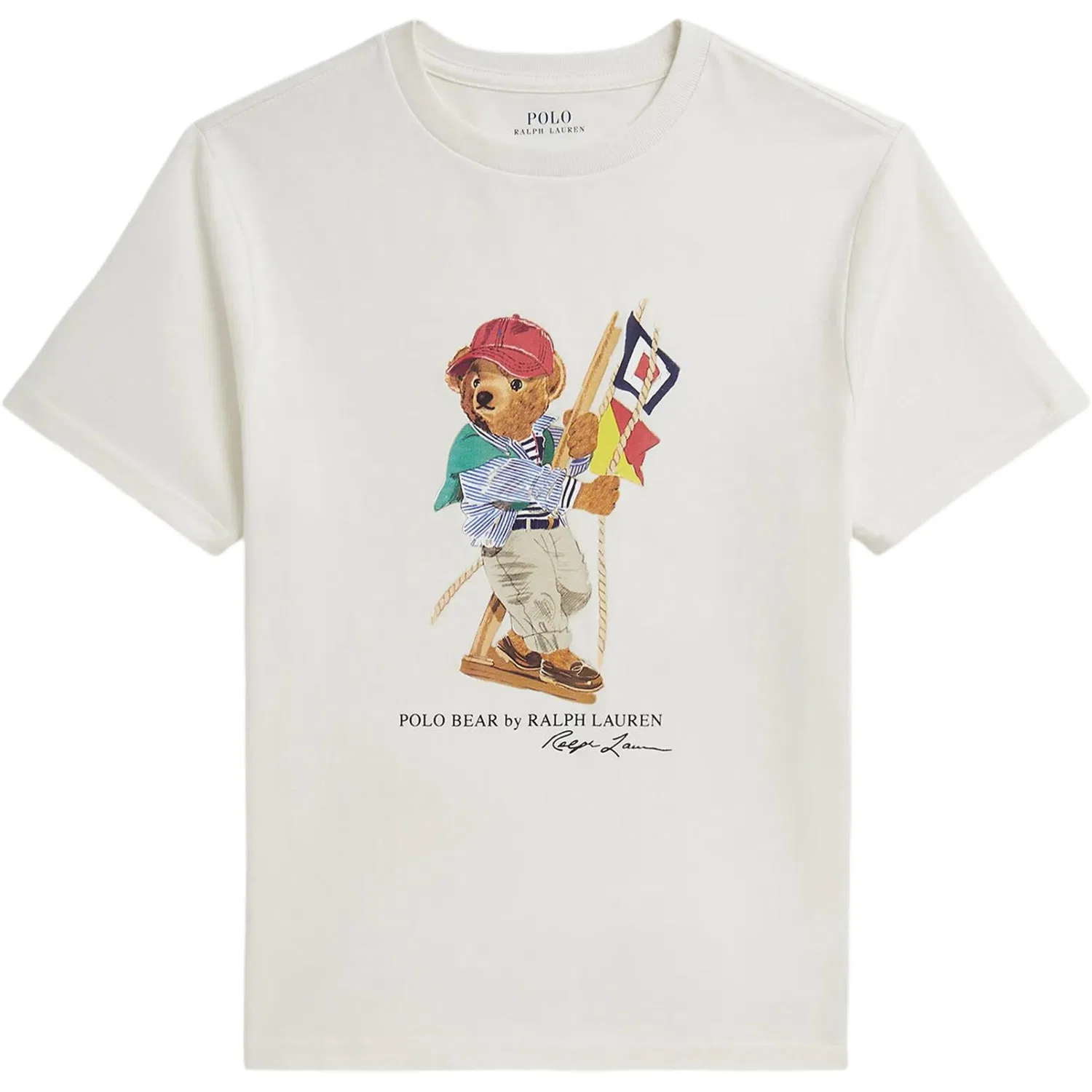 Футболка Polo Bear SS26 Kids' Polo Ralph Lauren, White