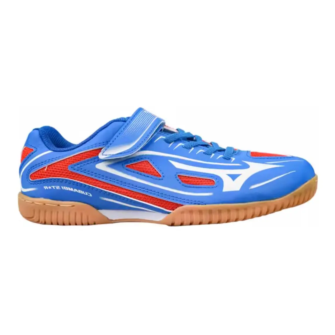 Детские кроссовки GS Low-top Синие/Белые/Красные Mizuno, синий — фото 2