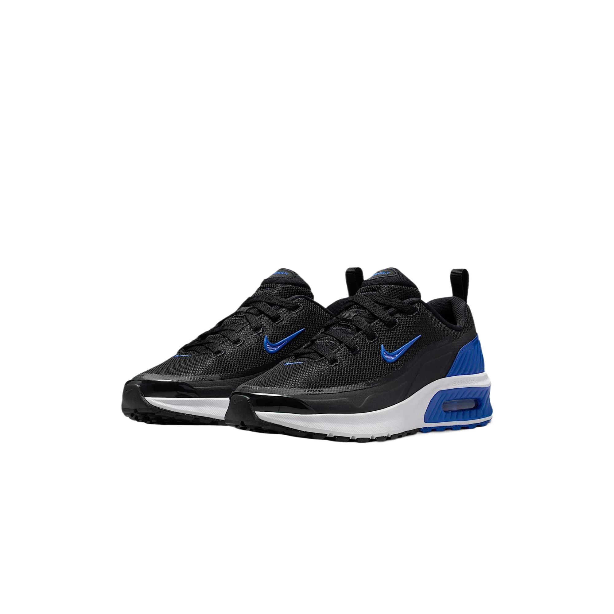 Nike Кроссовки для бега Air Max BIA с амортизацией и вентиляцией низкие детские черный/royal blue подростковые — фото 4