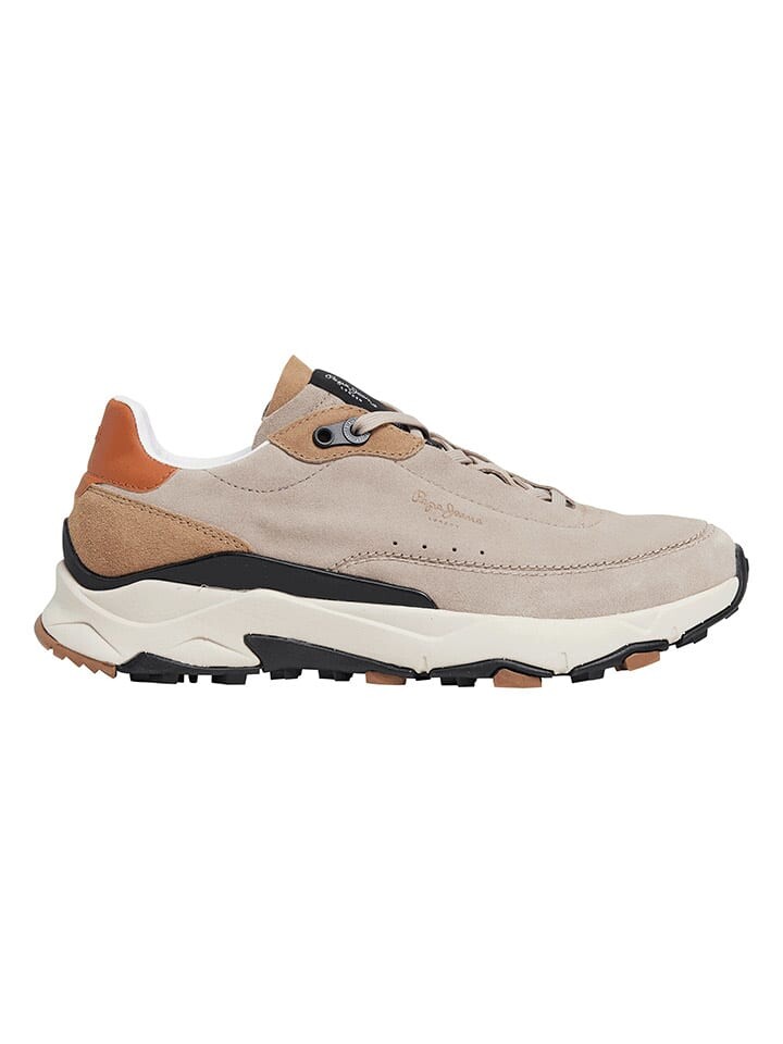 

Кроссовки на шнуровке Pepe Jeans FOOTWEAR Leder-Sneakers James Treck, бежевый