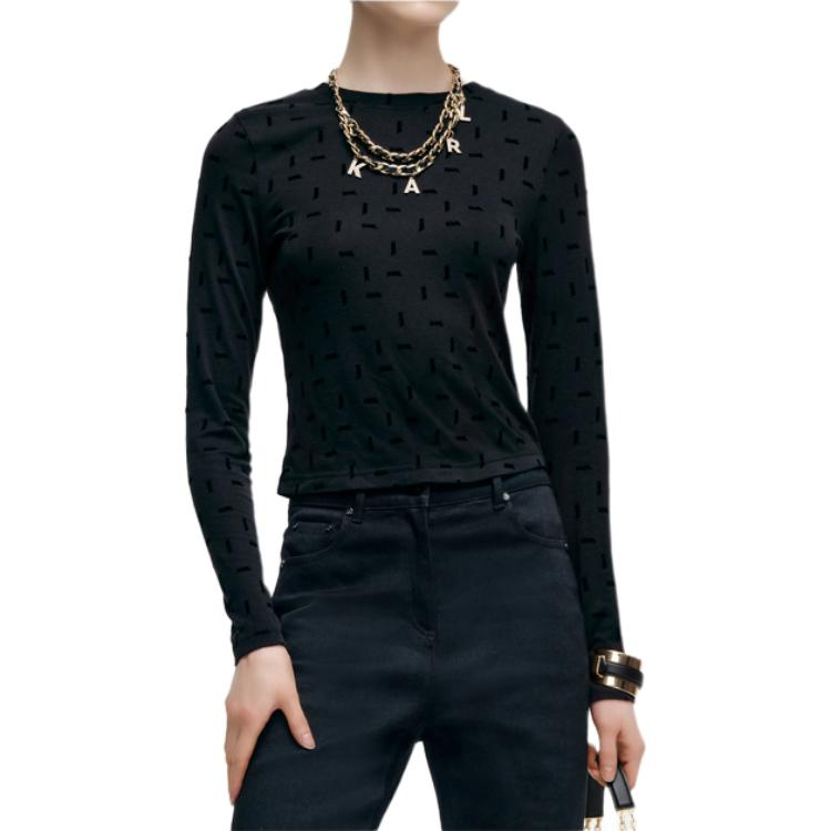 

KARL LAGERFELD / Karl Lagerfeld Jeans Топ KARL LAGERFELD для женщин черный