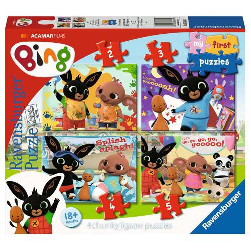 

Пазлы Bing My First Puzzles (2, 3, 4, 5 Pieces)