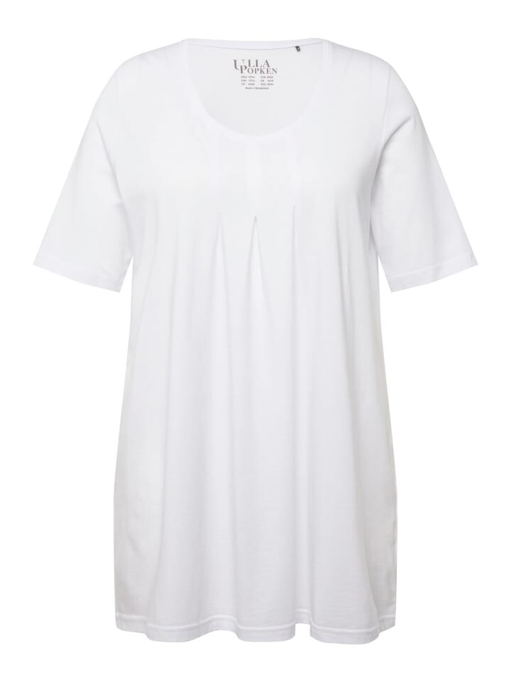 

Футболка Ulla Popken Shirt, цвет schneeweiß