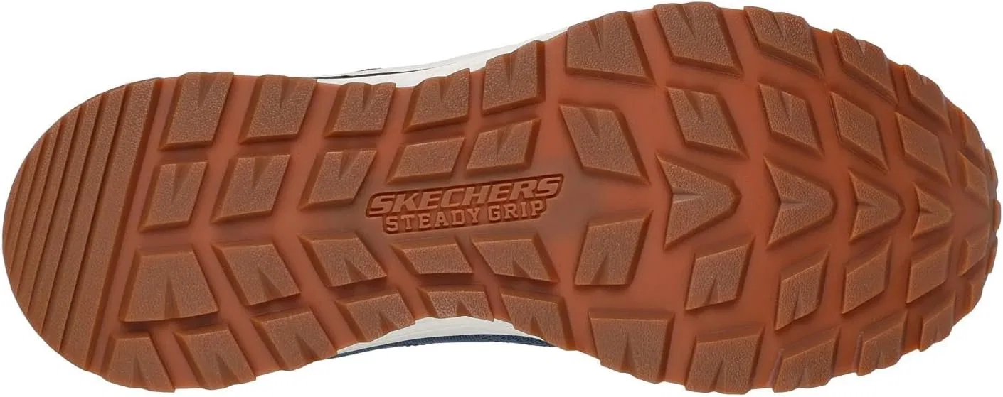 Мужские кроссовки Skechers USA Slade Ultra-Mercer, Blue Leather Mesh — фото 2