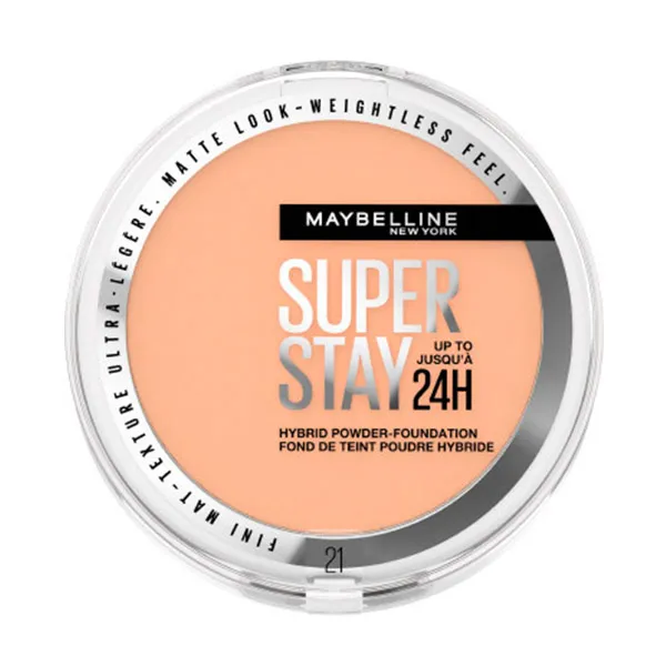 

Гибридная пудра Superstay Híbrido 24H Maybelline New York, 21