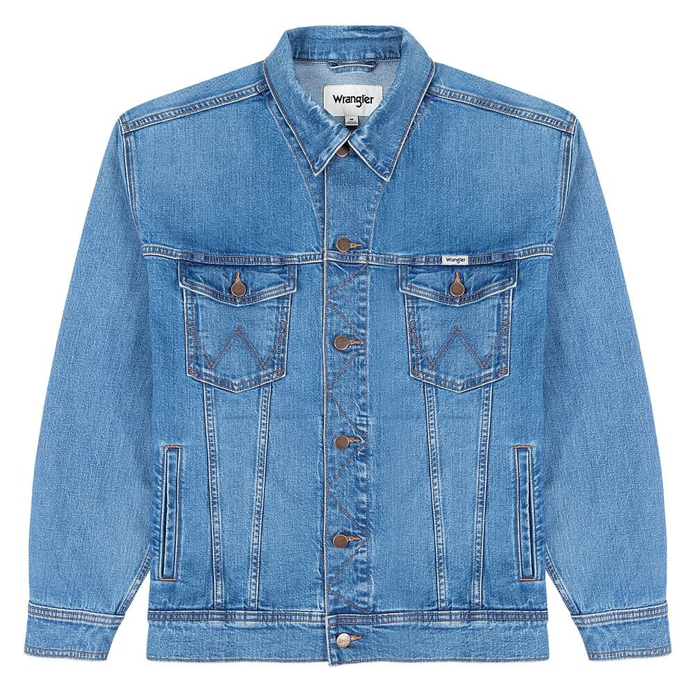 

Куртка Wrangler Anti Fit Relaxed Denim, синий