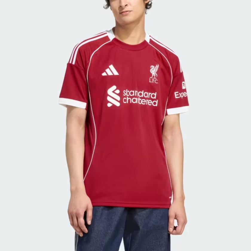 Футболка Liverpool Fc 25/26 Home Adidas, красный — фото 3