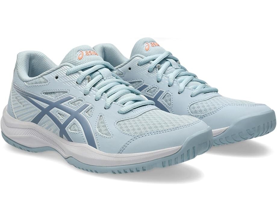 

Кроссовки ASICS Upcourt 6 Volleyball Shoe, цвет Cool Grey/Grey Blue