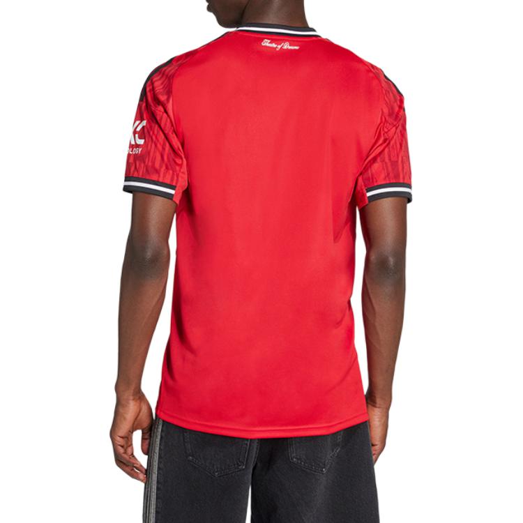 Футболка Manchester United 25/26 Home с доставкой для участников AdiClub Adidas, красный — фото 4