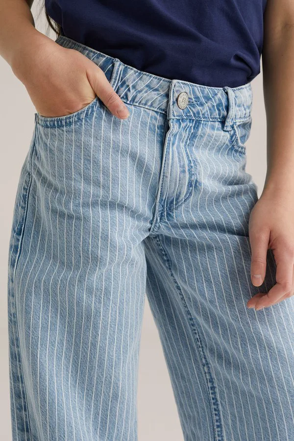 Джинсы свободного кроя blue ridge We Fashion, Light Blue — фото 3