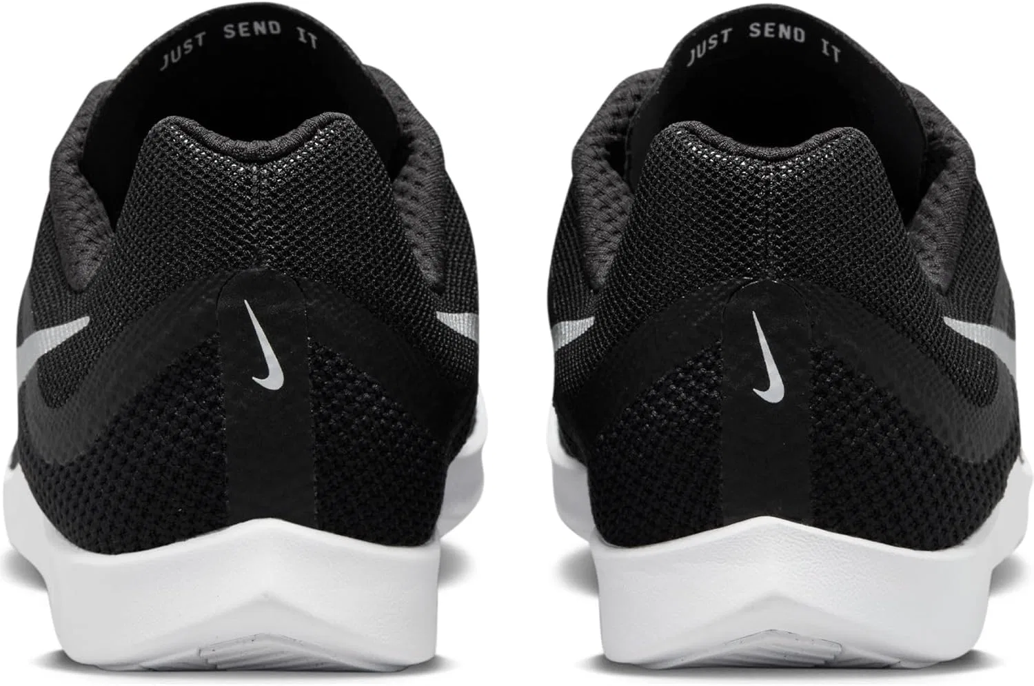 Nike Herren Nike Zoom Rival Distance Легкоатлетические кроссовки Langstrecken-spikesLeichtathletik-Schuh, Black Metallic Silver — фото 3