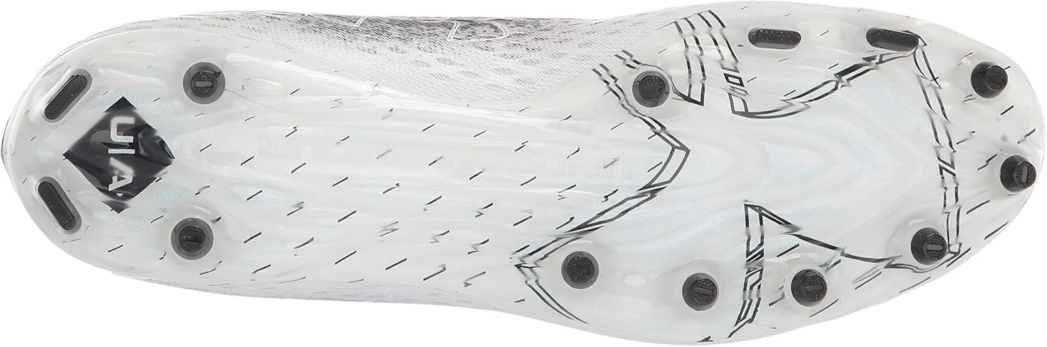 Футбольные бутсы Under Armour Men's Spotlight Lux Mc 2.0, черно-белый — фото 2
