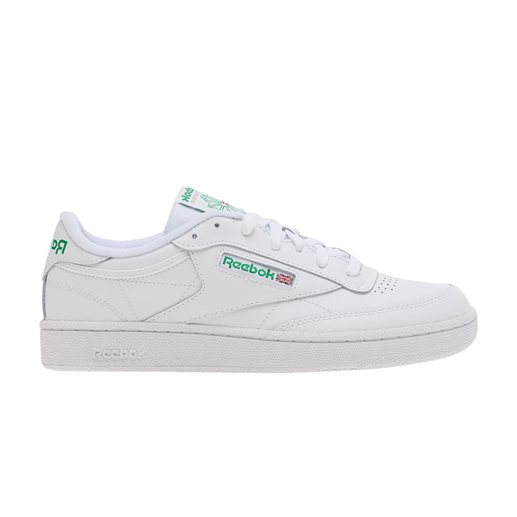 

Кроссовки Reebok Club C 85 'Intense White Green', белый