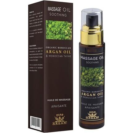 

Diar Argan Успокаивающее массажное масло с тимьяном 50 мл унисекс