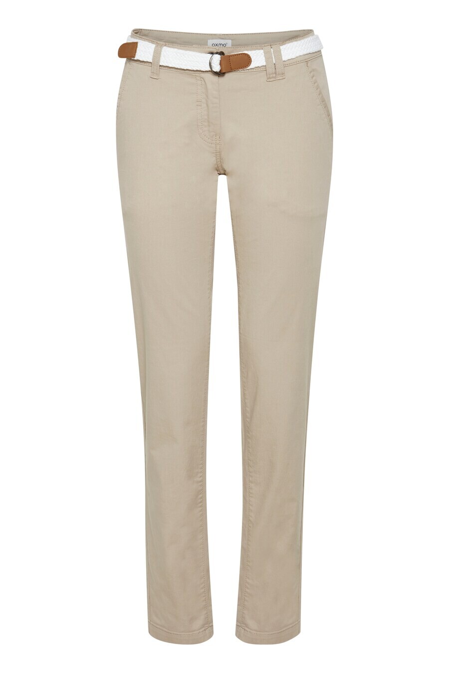 

Брюки чинос Oxmo Slim fit Chino Pants, бежевый
