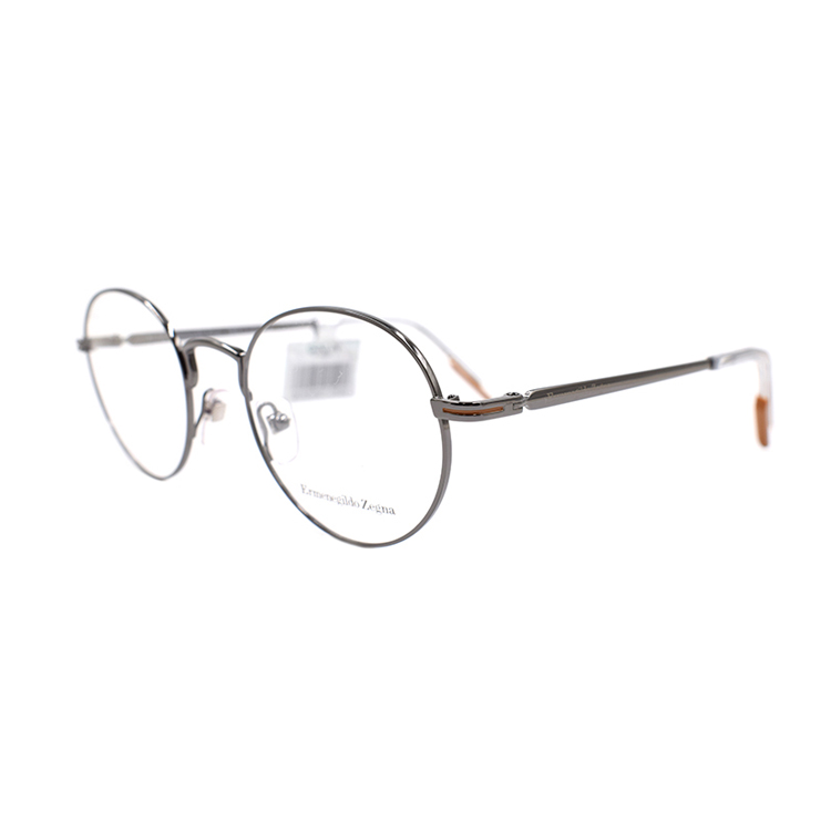 

Ermenegildo Zegna Zegna Round Frame очки, Gunmetal