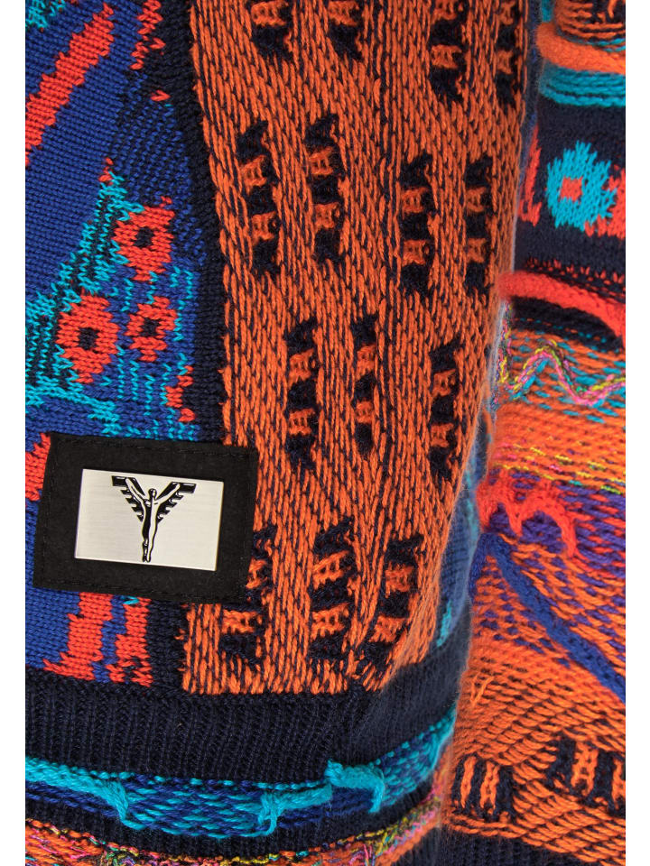 

Свитер Carlo Colucci, темно-синий