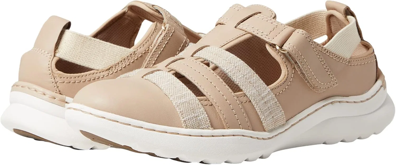 Женские туфли Teagan Step от Clarks, Sand-Coloured Leather