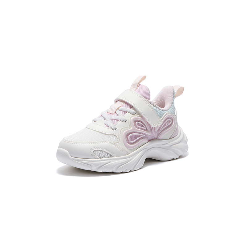 Детские повседневные туфли Pre school 361°KIDS, white/light pastel pink/light transparent green — фото 2