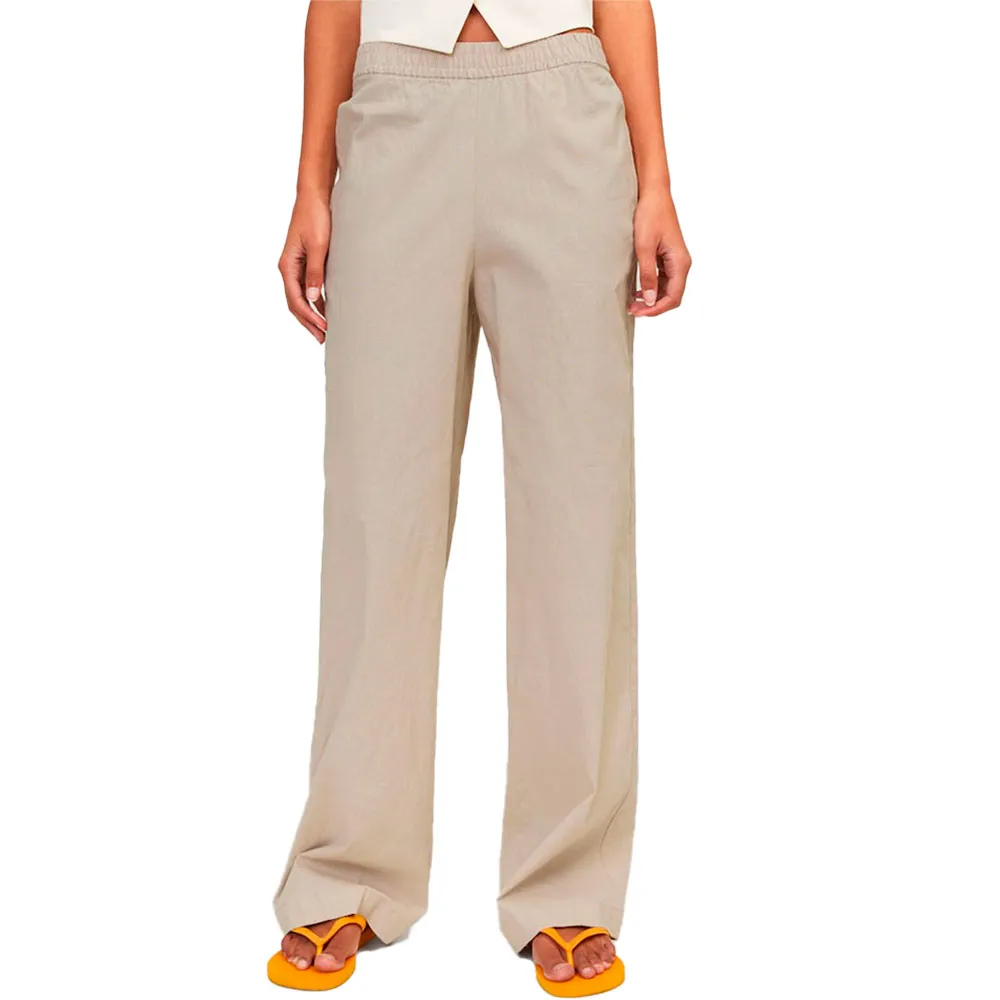 

Брюки с высокой талией Jack & Jones Poppy Summer JJXX, бежевый
