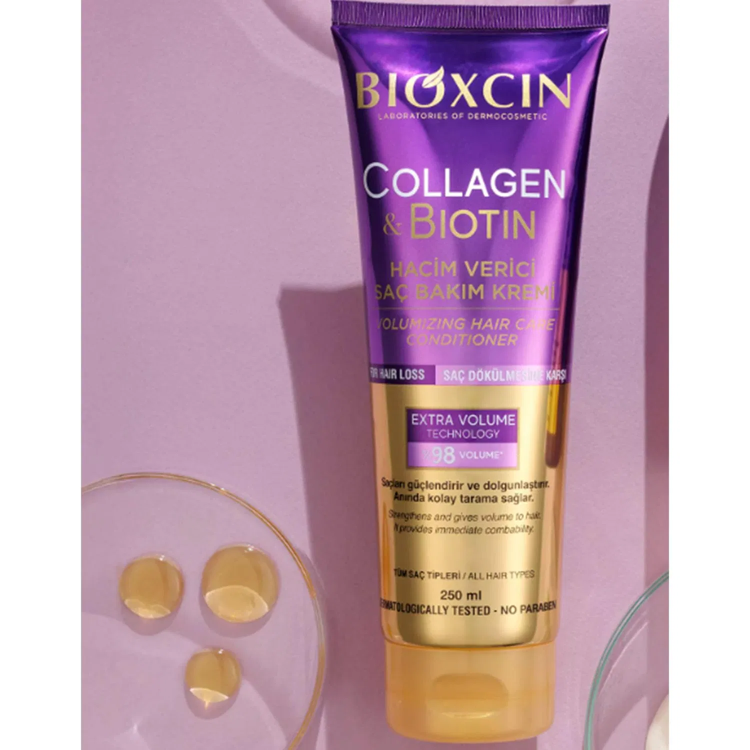 Кондиционер для объема волос BIOXCIN Collagen & Biotin Volume Bioxcin — фото 2
