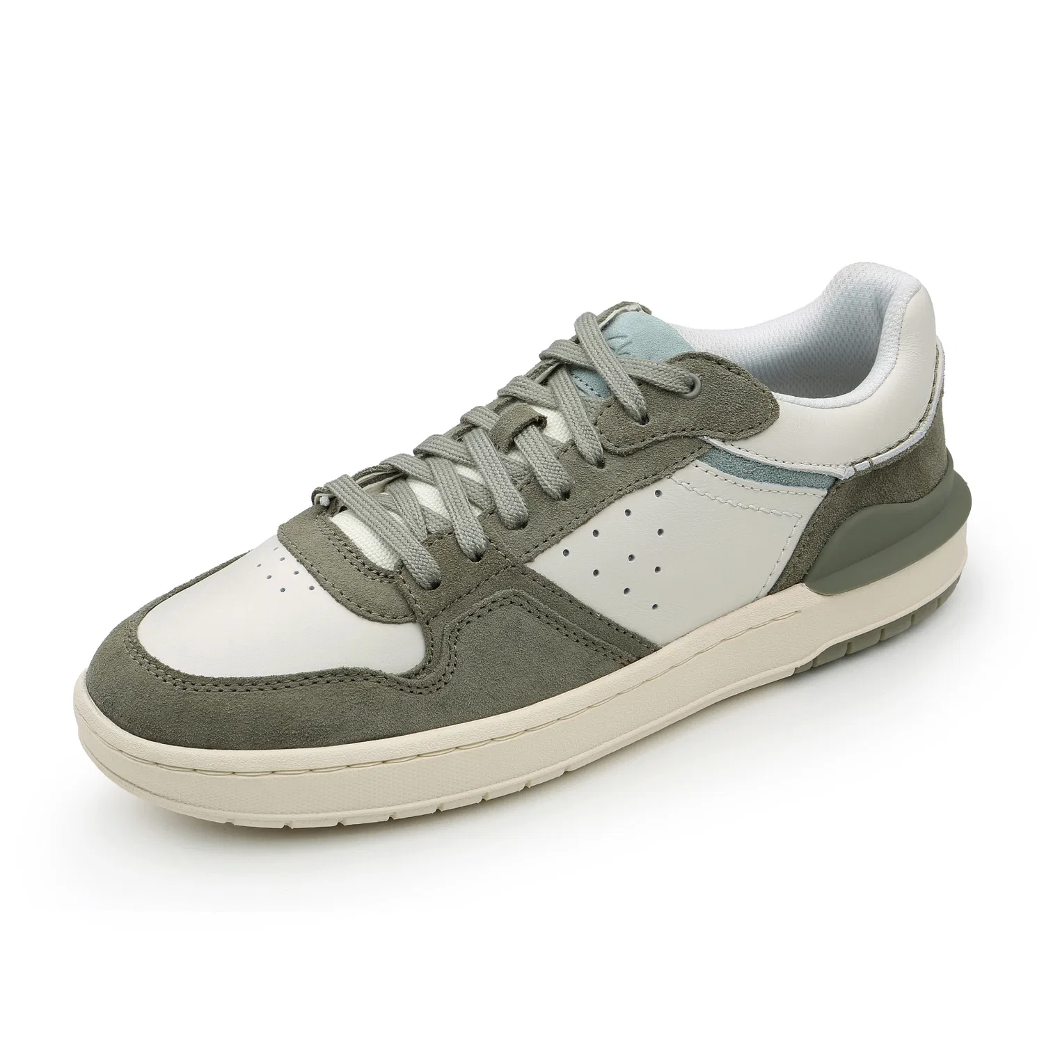 Мужские хаки лёгкие кроссовки от Clarks