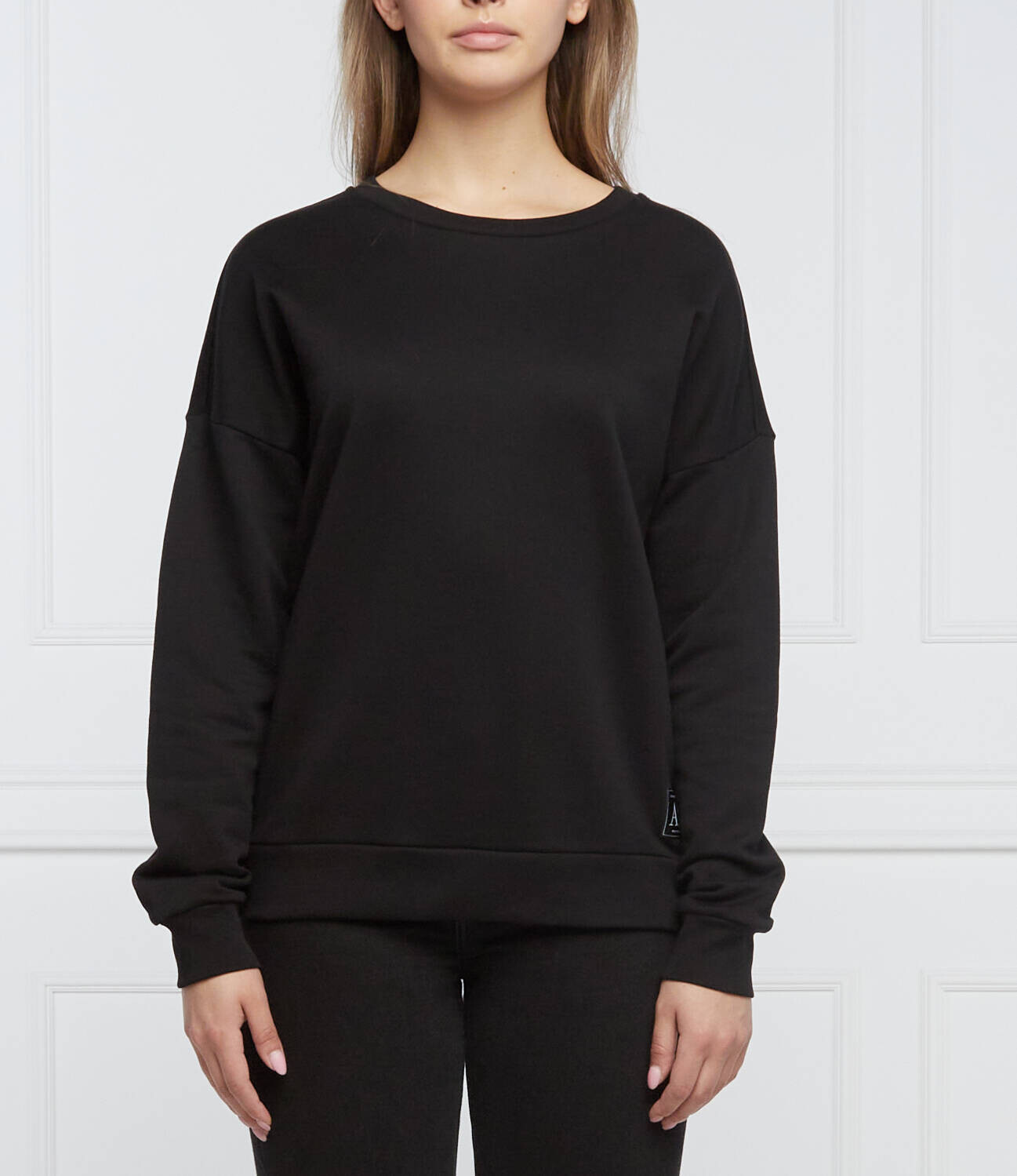 

Толстовка Armani Exchange loose fit, черный