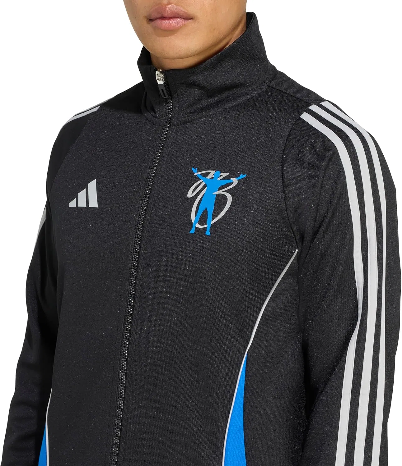 Тренировочная куртка с Aeroready, adidas, Black — фото 2
