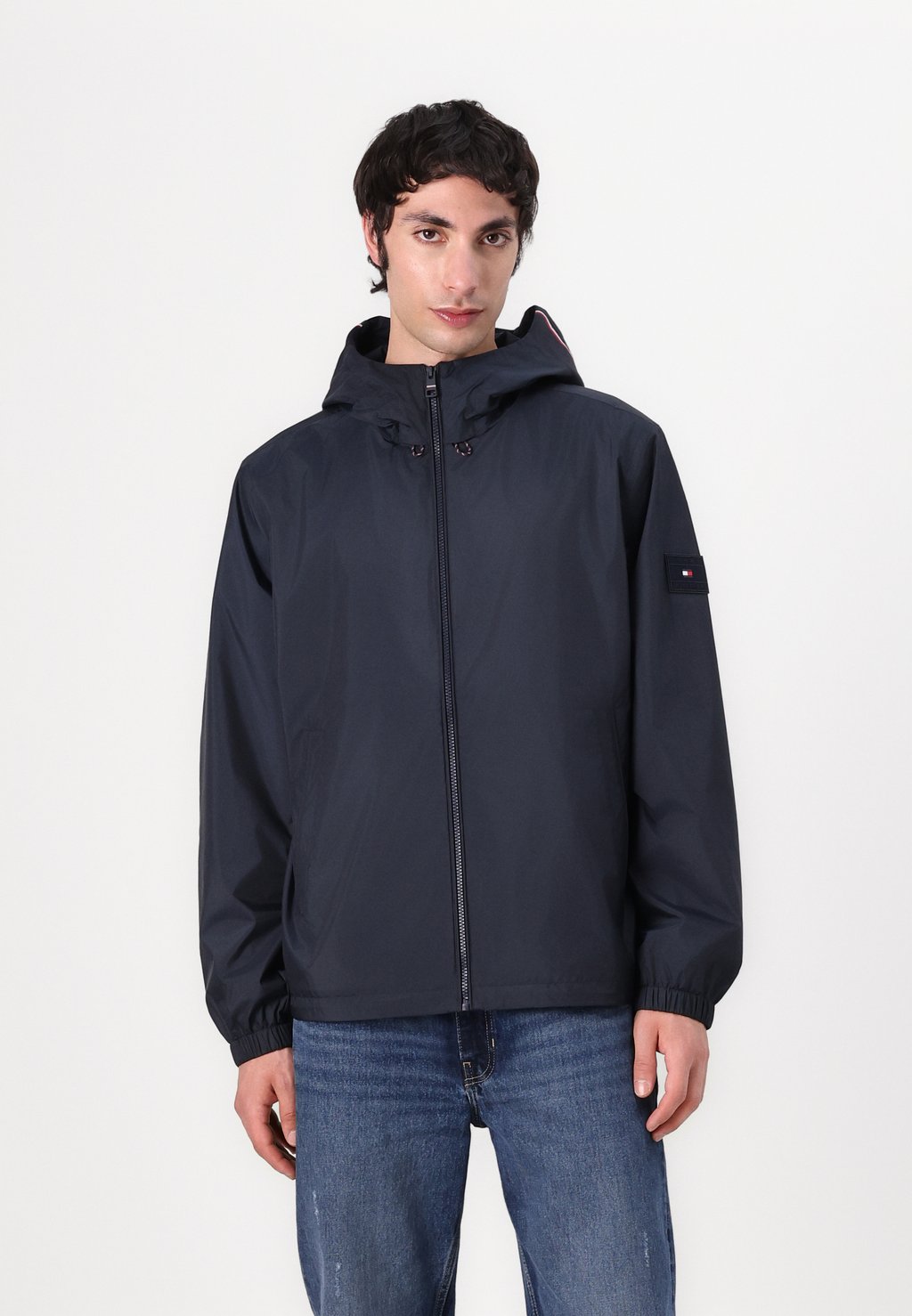 

Куртка демисезонная HOODED JACKET Tommy Hilfiger, темно-синий