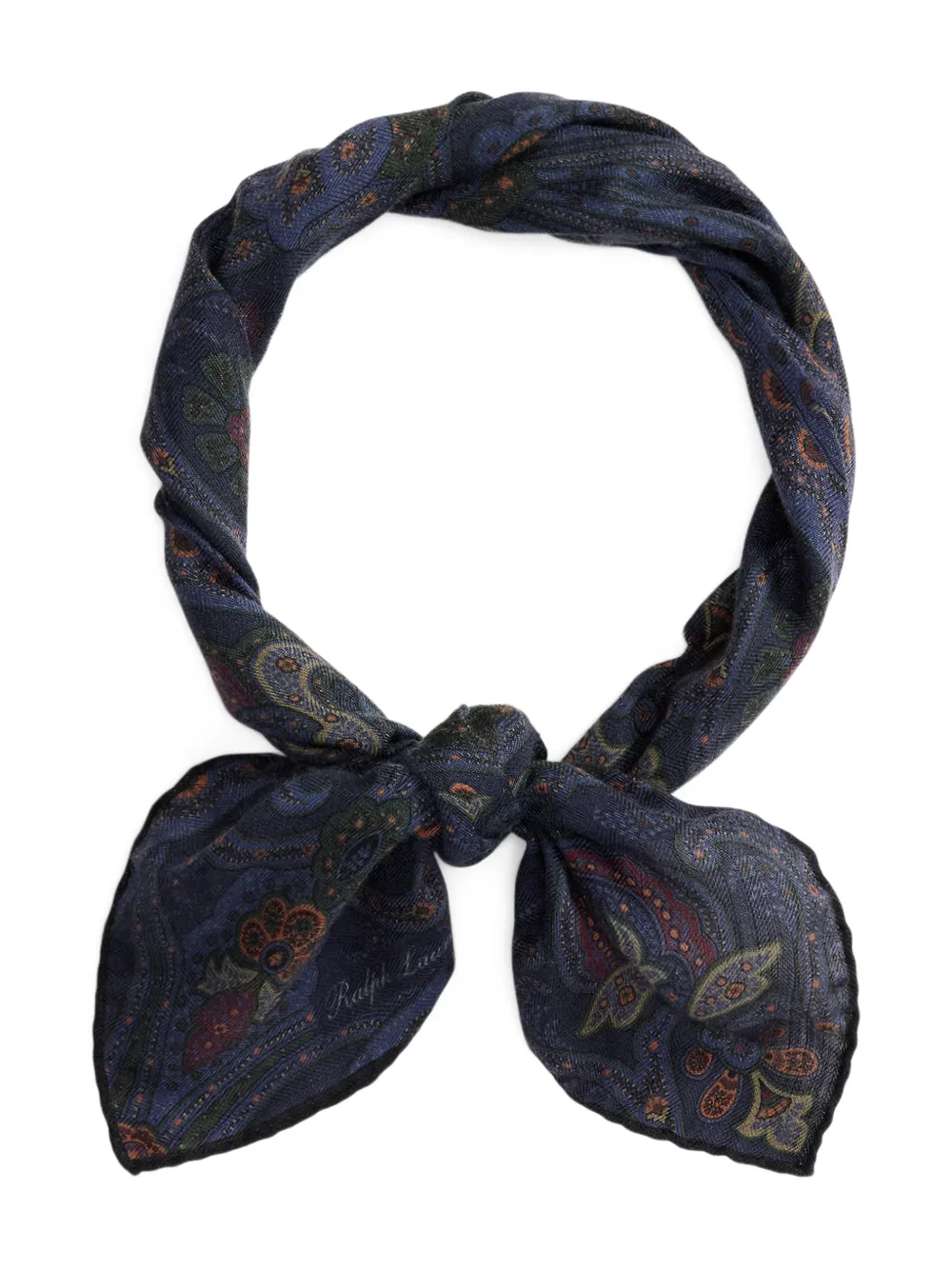 

Платок с узором пейсли Ralph Lauren Purple Label, синий