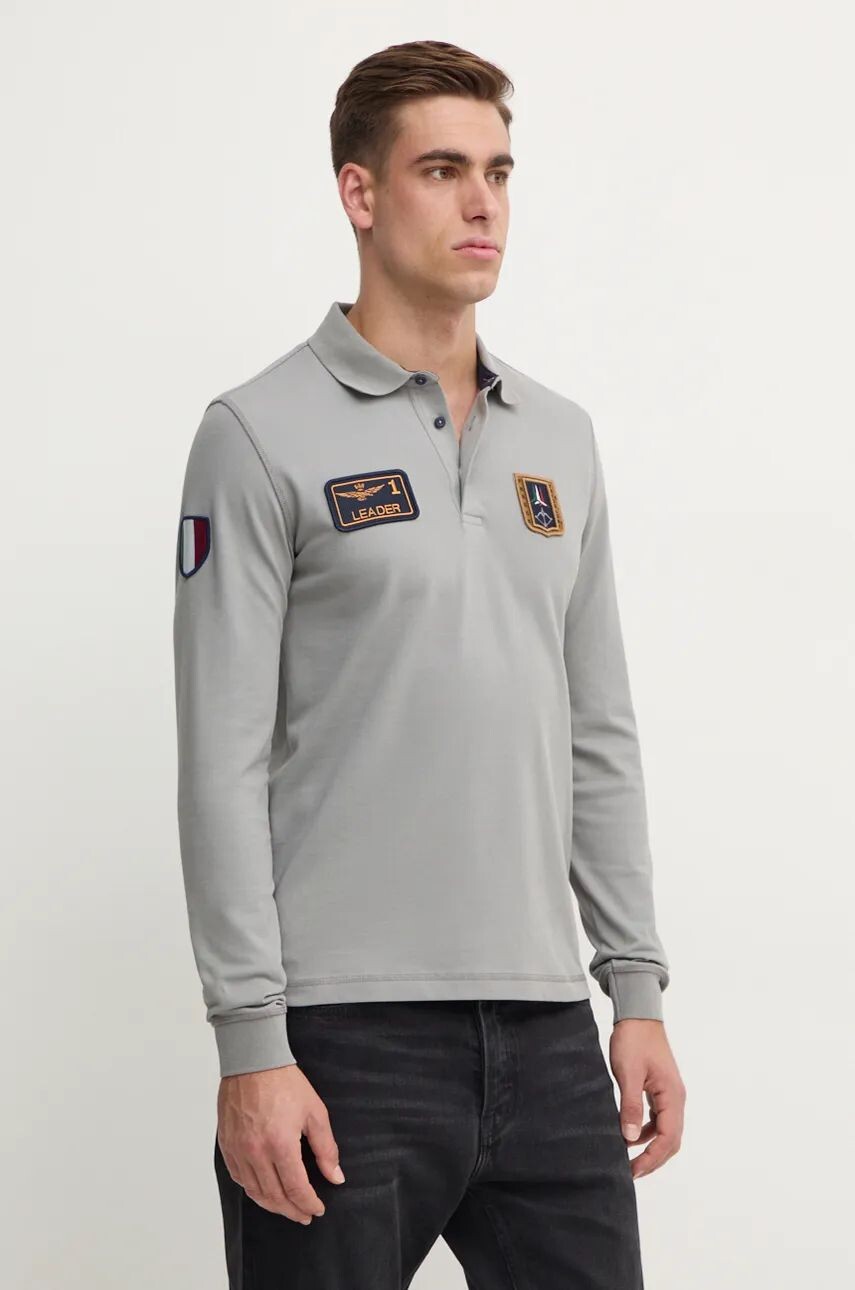 

Рубашка Aeronautica Militare с длинными рукавами, серый