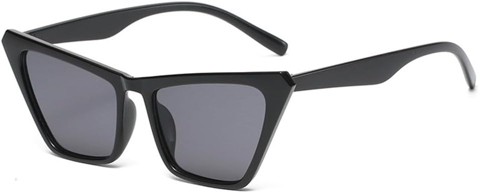 

Солнцезащитные очки UV400 - конфетные цвета, «кошачий глаз», панк-стиль, градиентная расцветка, для женщин и мужчин, для бега и занятий спортом на открытом воздухе UYPTK, Black-black