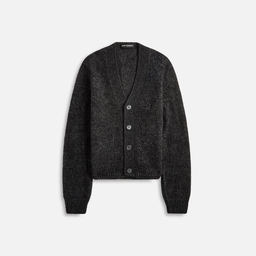 

Кардиган Our Legacy Academy Cardigan Airy Alpaca, цвет Pepe Nero