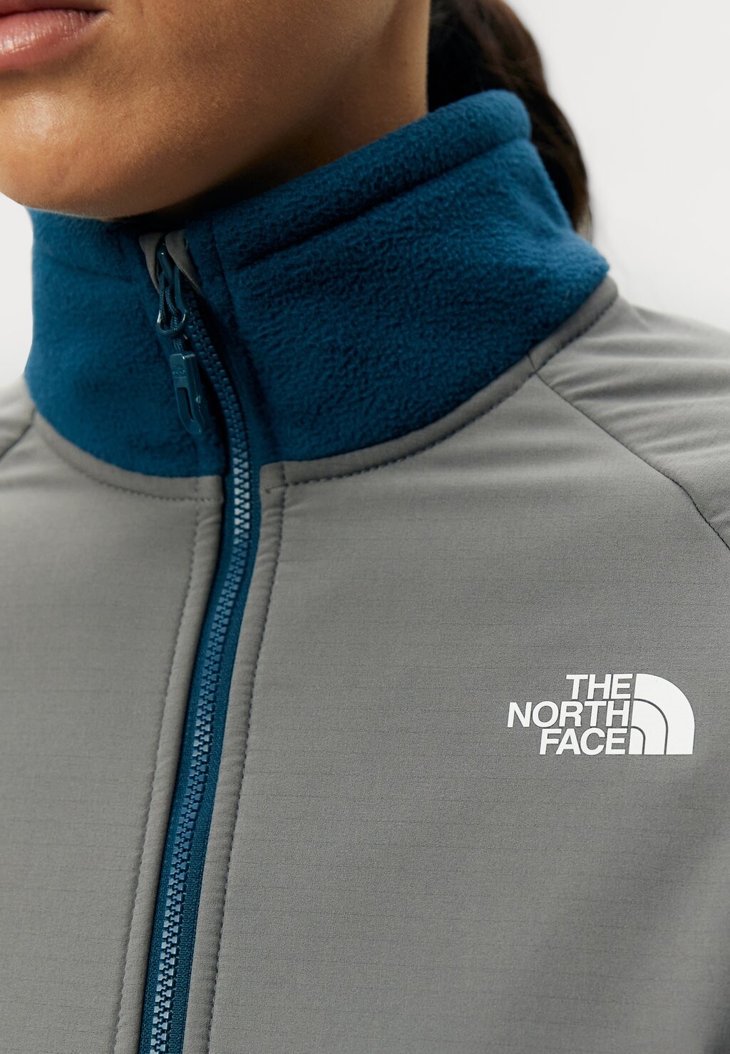 

Флисовый джемпер GLACIER HEAVYWEIGHT 1/2 ZIP The North Face, бирюзовый
