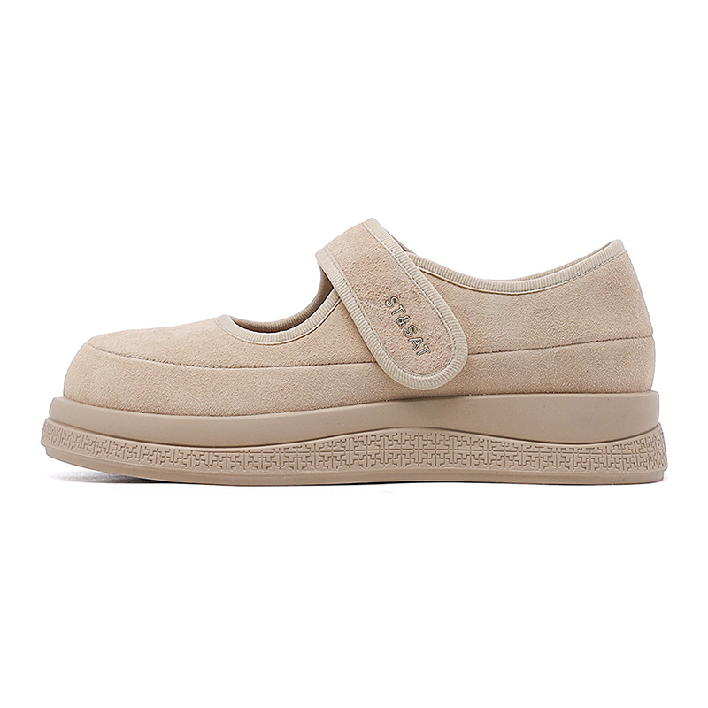 ST&SAT Мэри Джейн на платформе 3,5 см женские верблюжий, цвет Camel — фото 3