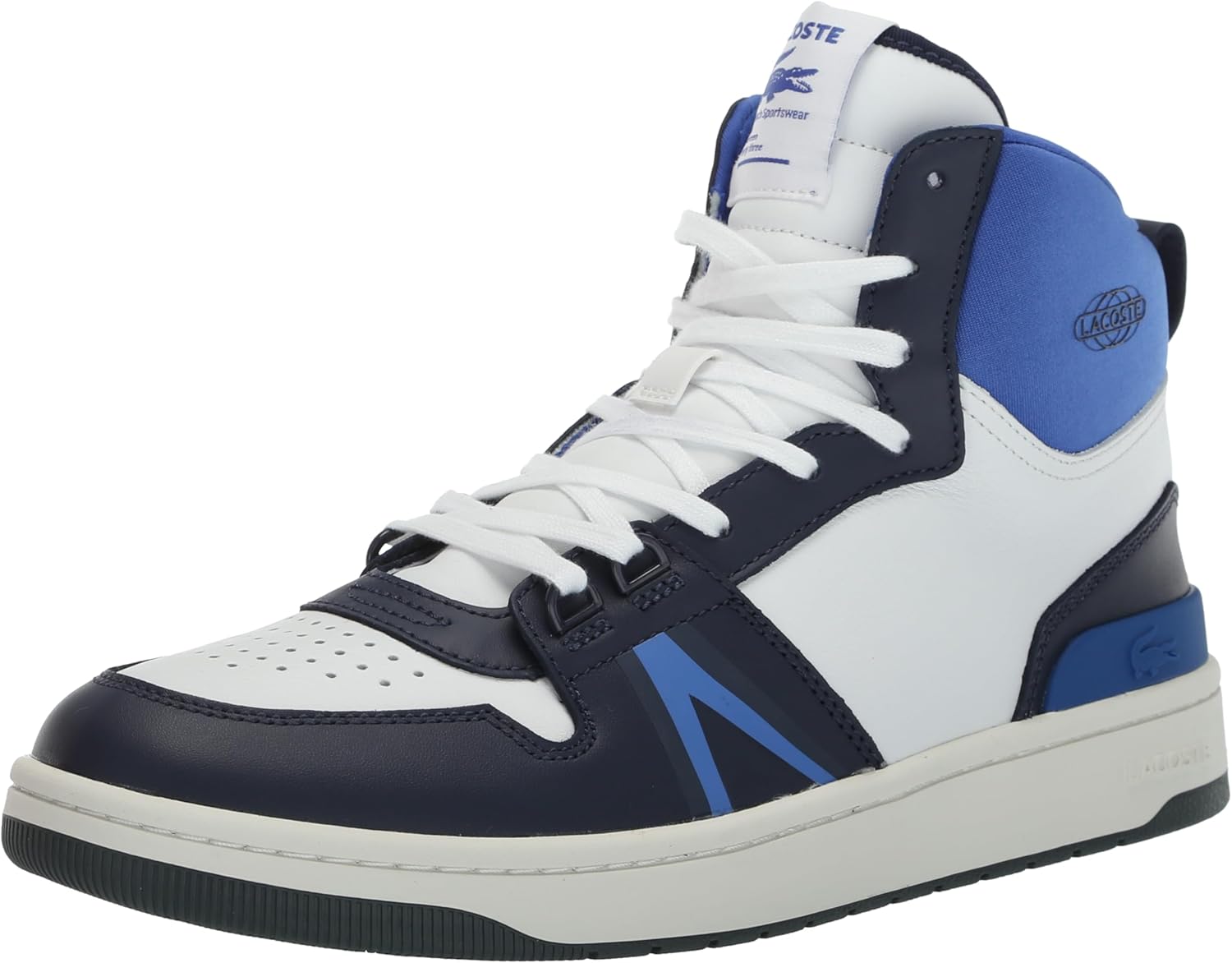 

Кроссовки Lacoste Mens L001 Mid, Nvy/Wht