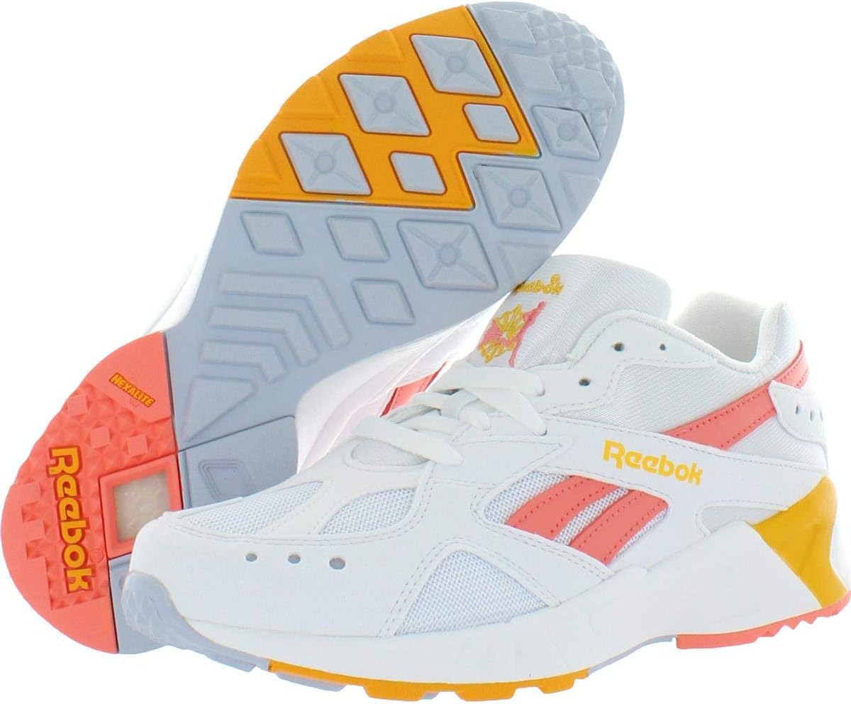 Кроссовки мужские Reebok Aztrek (Skull Grey/White/Digital) CN7473, белый/розовый/серый — фото 3